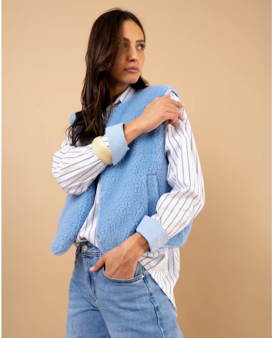 Gilet boutons