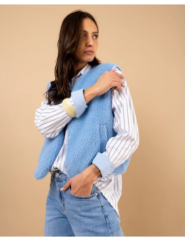 Gilet boutons