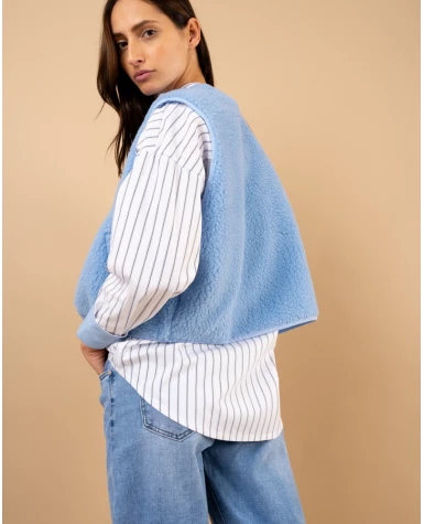 Gilet boutons