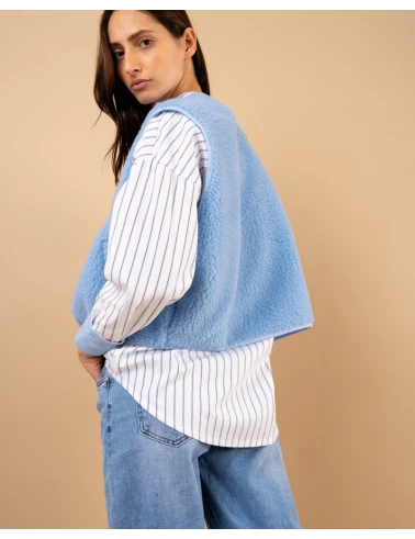 Gilet boutons