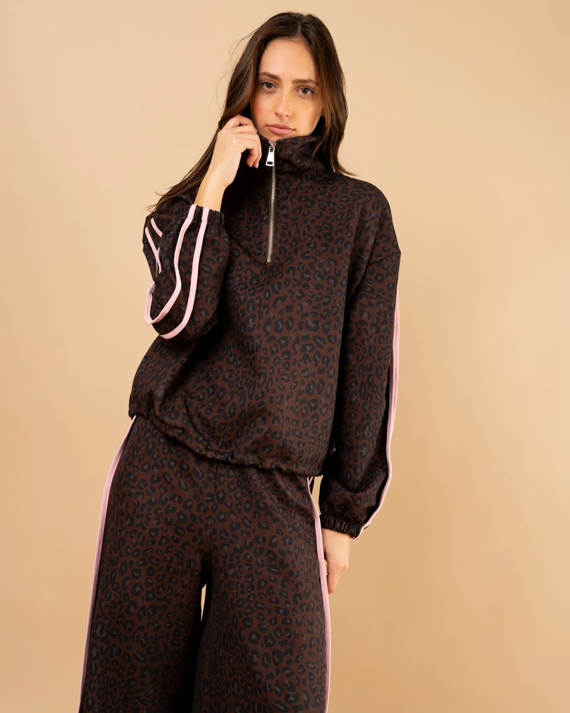 Sweat Léo bandes