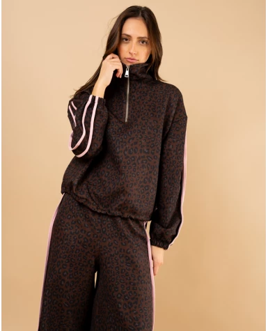 Sweat Léo bandes