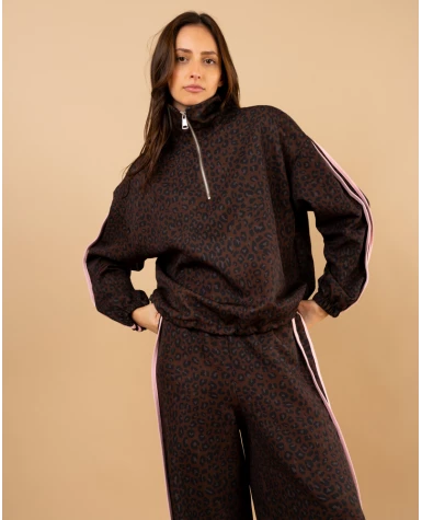 Sweat Léo bandes