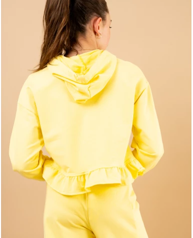 Sweat bas volant