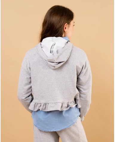 Sweat bas volant