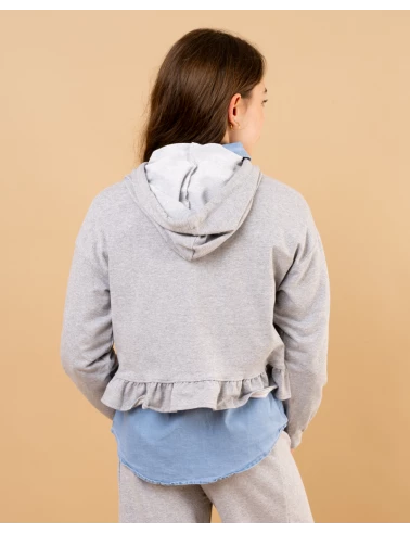 Sweat bas volant