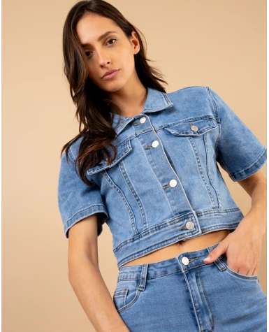 Veste jean mc