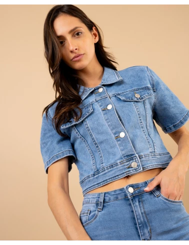 Veste jean mc