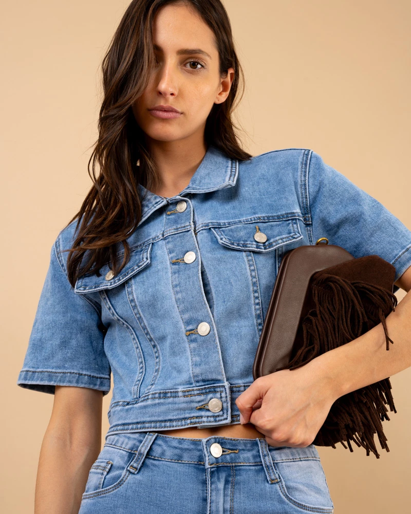 Veste jean mc