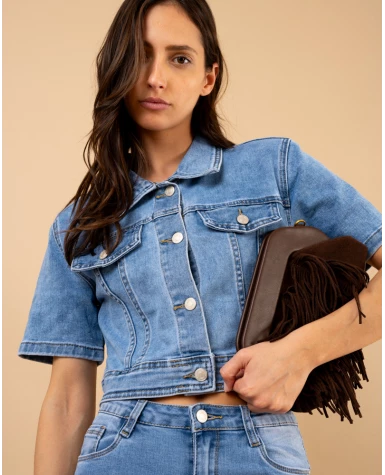 Veste jean mc