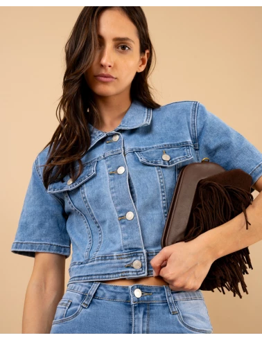 Veste jean mc