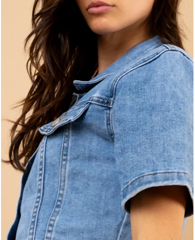 Veste jean mc