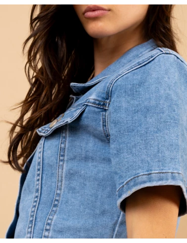 Veste jean mc