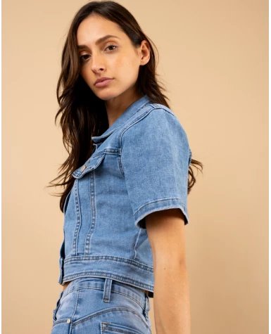 Veste jean mc