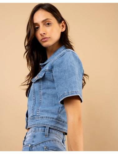 Veste jean mc