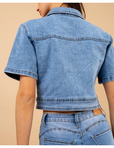 Veste jean mc