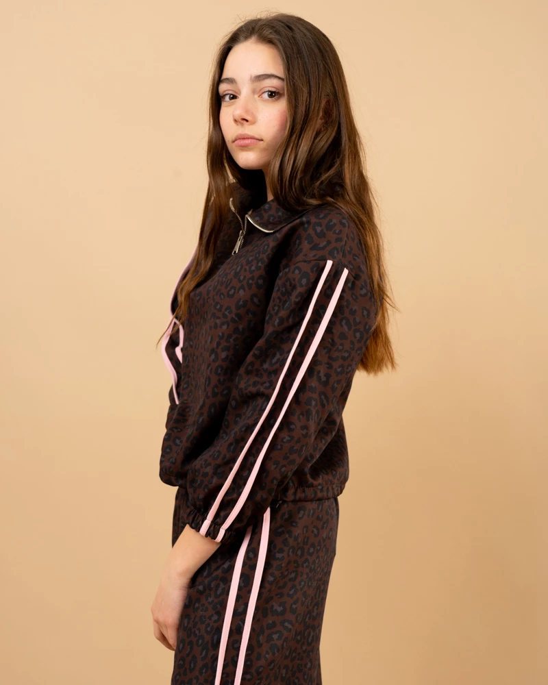 Sweat Léo bandes