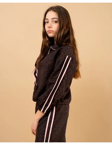 Sweat Léo bandes