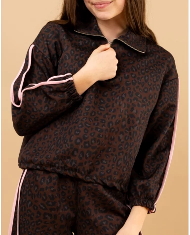 Sweat Léo bandes