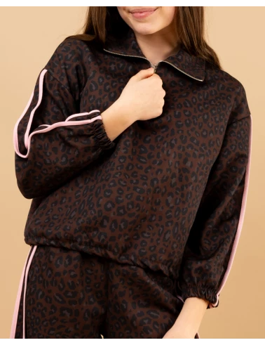 Sweat Léo bandes