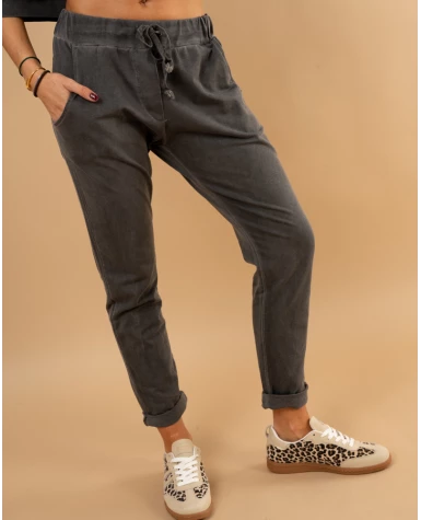 Jogging uni délavé