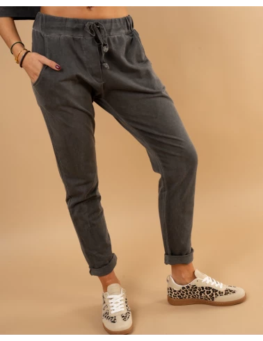 Jogging uni délavé