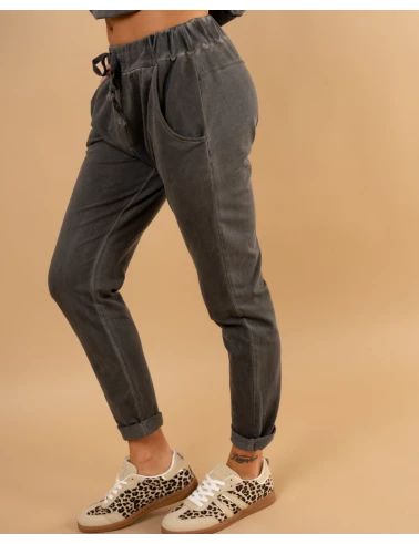 Jogging uni délavé