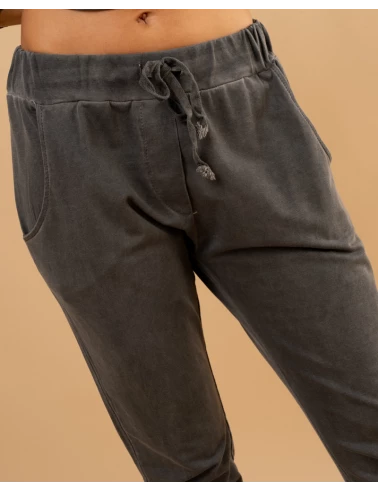 Jogging uni délavé