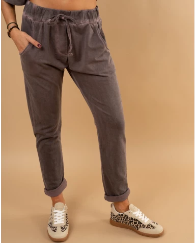 Jogging uni délavé