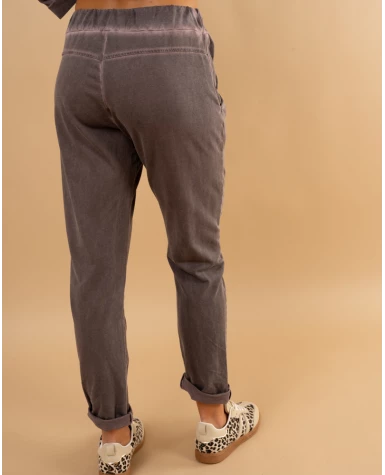 Jogging uni délavé
