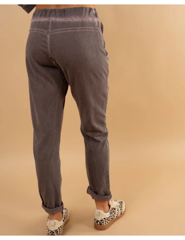Jogging uni délavé