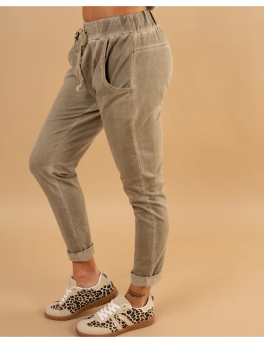 Jogging uni délavé