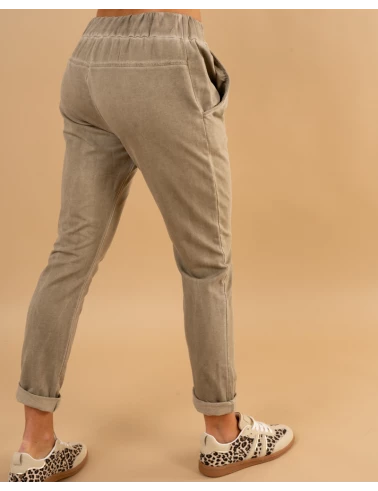 Jogging uni délavé