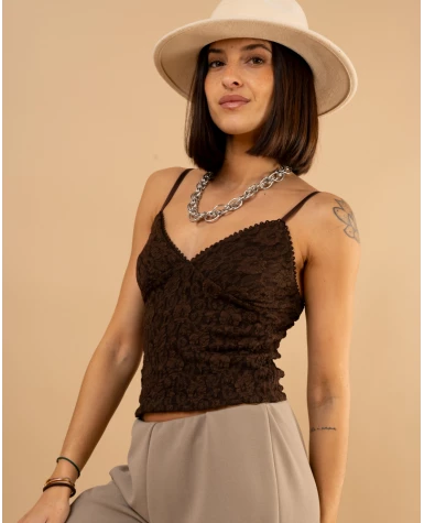 Top dentelle