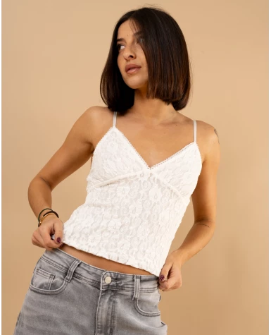 Top dentelle