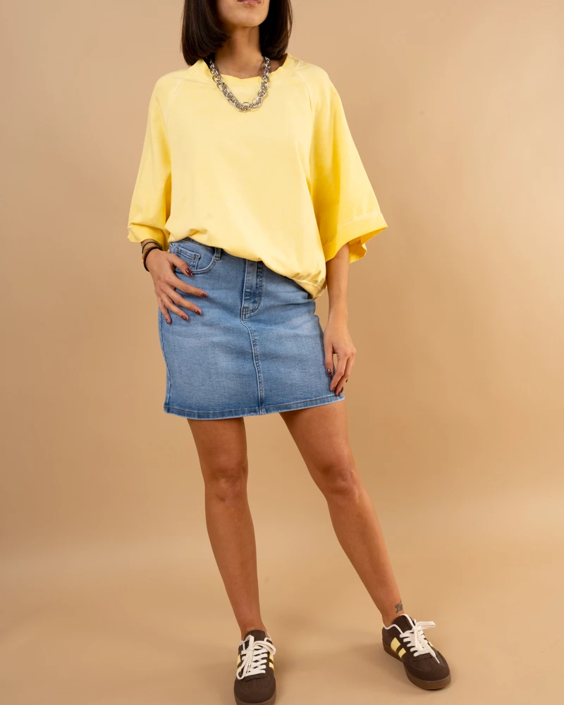 Jupe jean