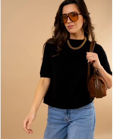 Pull manches courtes