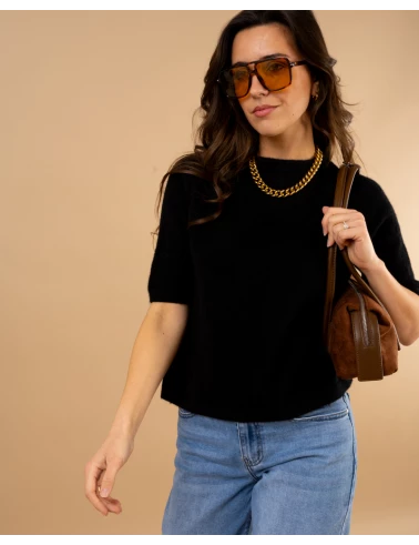 Pull manches courtes