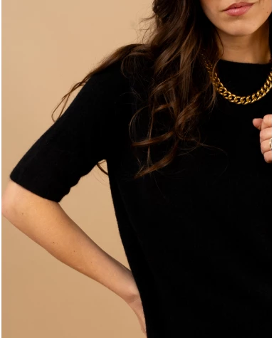 Pull manches courtes