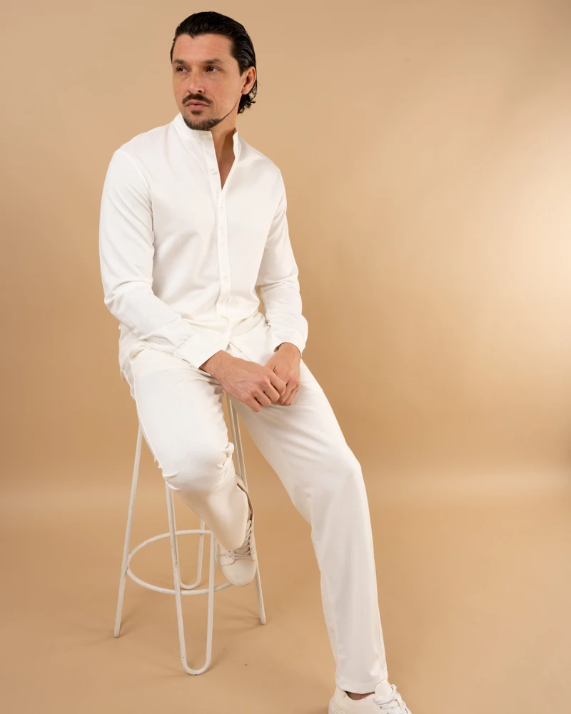 Chemise col mao