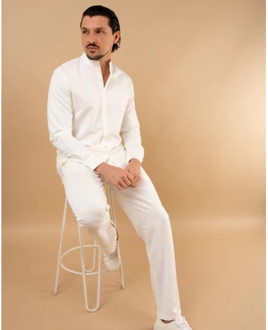 Chemise col mao