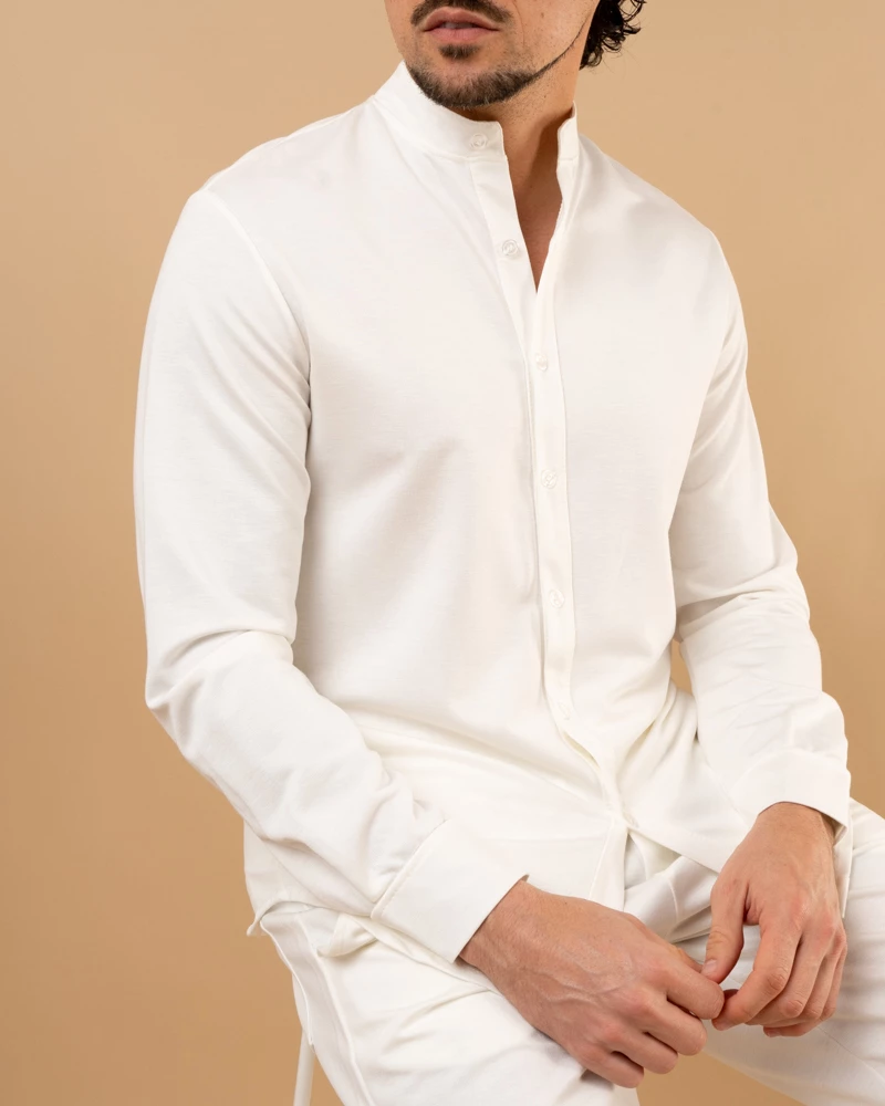 Chemise col mao