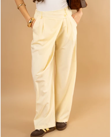 Pantalon Louisa lurex boutons