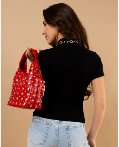 T-shirt col montant