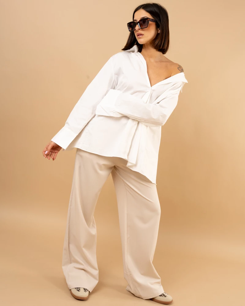 Chemise dos croisé
