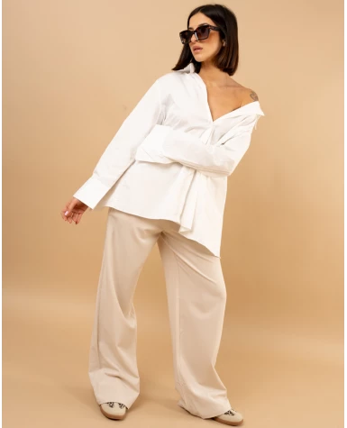 Chemise dos croisé