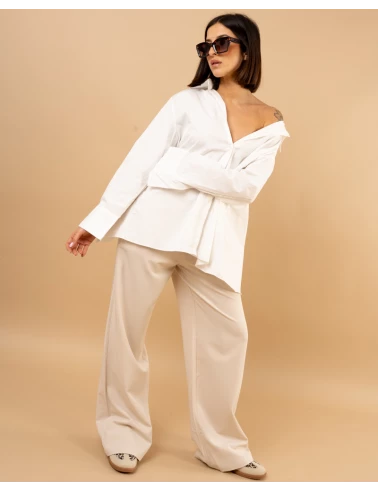 Chemise dos croisé