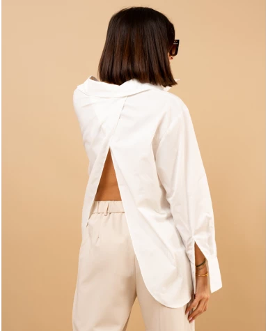 Chemise dos croisé