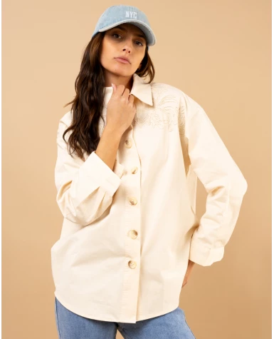 Chemise brodée