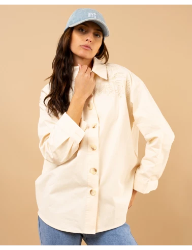 Chemise brodée